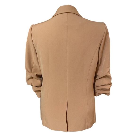 Venus Western Look Fringe Suiting Blazer in Camel Size 14 - Picture 4 of 8